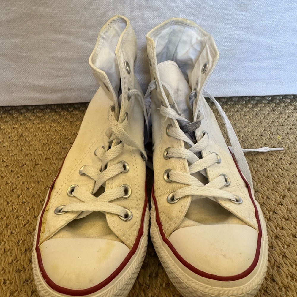 Chuck Taylor All Star Canvas UNISEX HIGH TOP SHOES. W7. See below - Picture 2 of 9